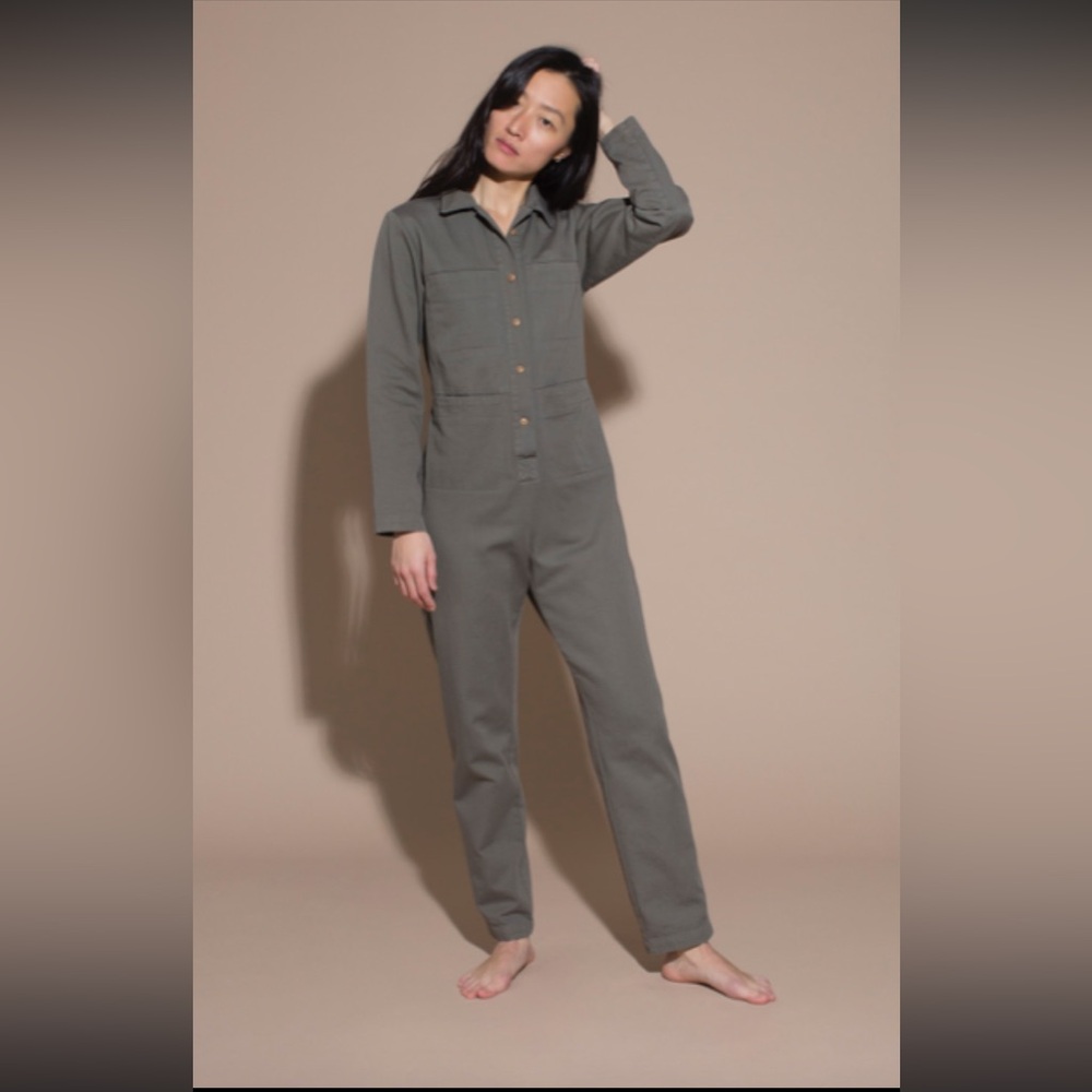 Ilana Kohn Tia Long Sleeve Coverall - Moss 00P